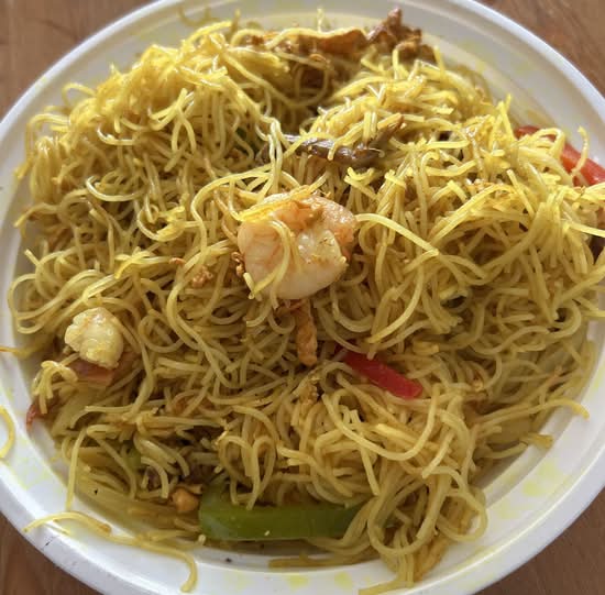 114. Singapore Style Curry Fried Rice Vermicelli 星洲炒米